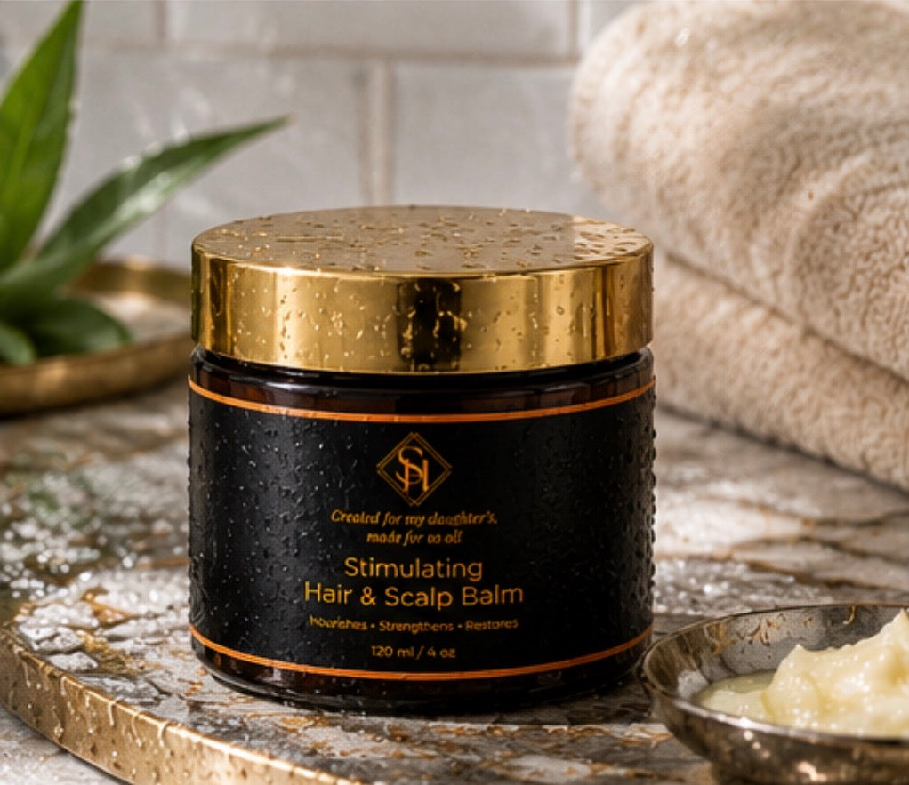 Sarahs Hands Stimulating Hair and Scalp Butter Balm